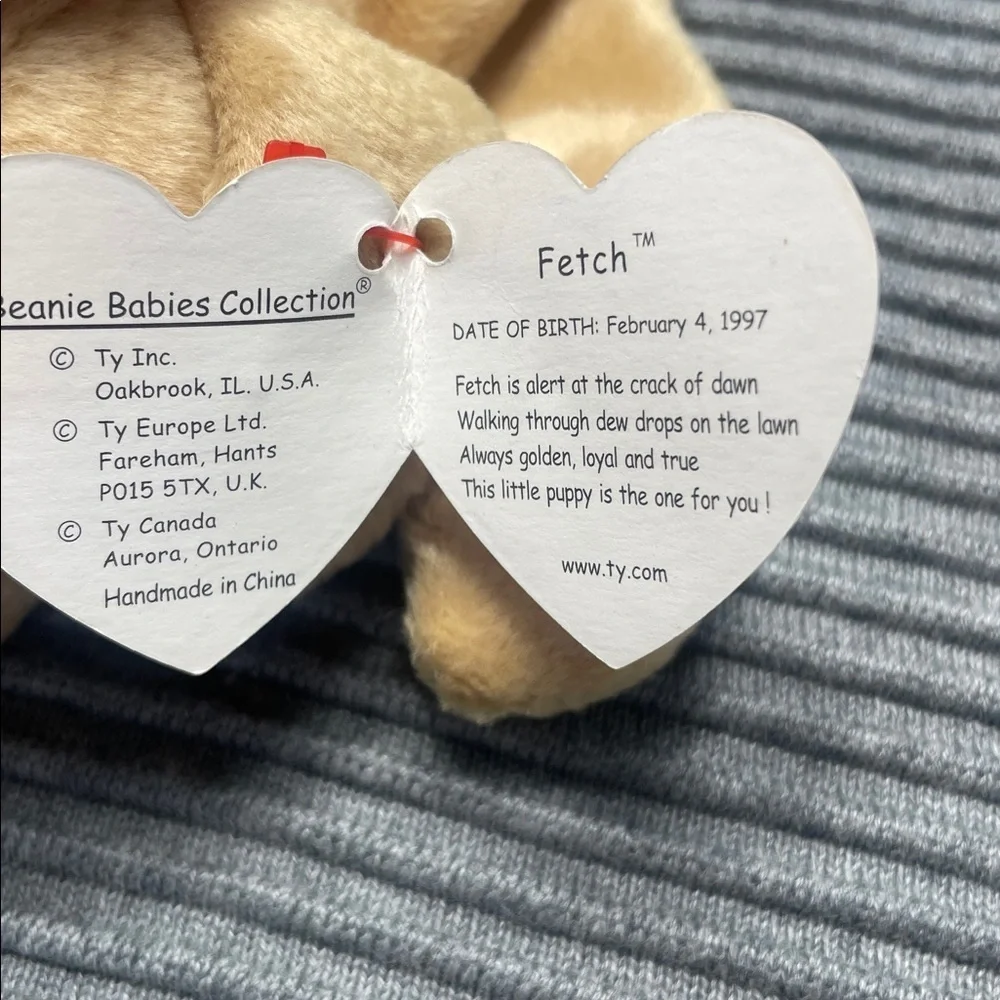 Ty Beanie Baby Fetch 1997